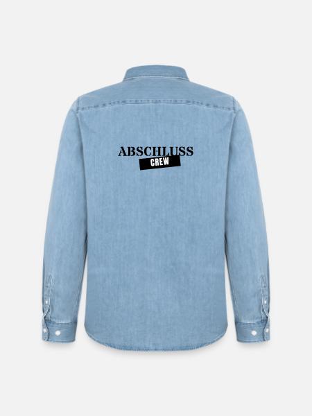 Graduation Crew - Graduation Trip Class 2026 - Men’s Organic Denim Shirt by Stanley/Stella - light wash
