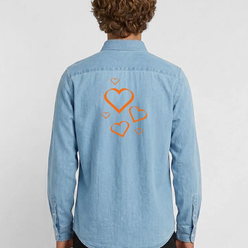 Muttertags Geschenk Mutter Muttertag Geschenkidee  Männer Jeanshemd Organic von Stanley/Stella