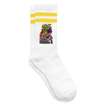 Gestreifte Tennissocken