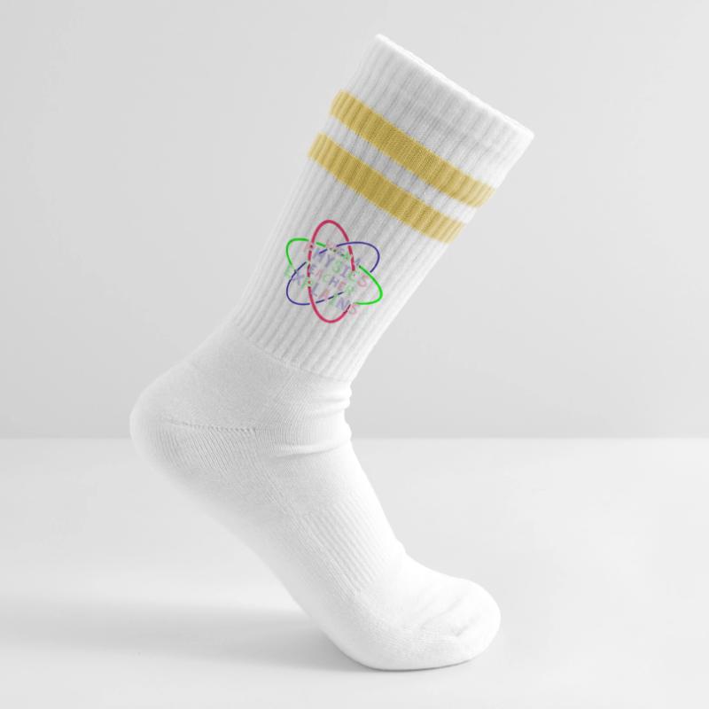 Physics Physicist Physics Student Physics Teacher Striped tennis socks