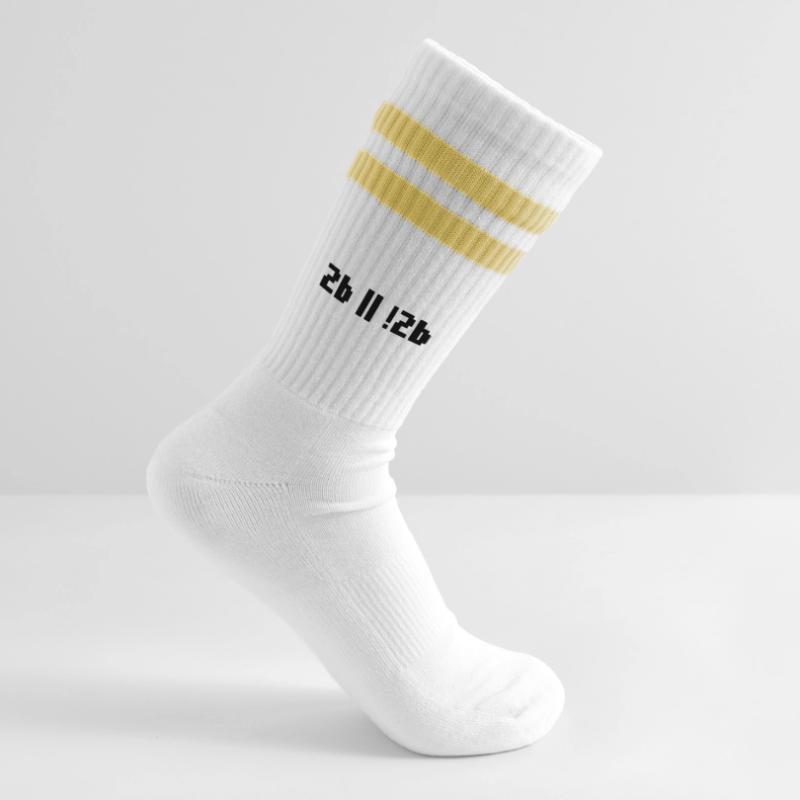 2b or not 2b – Shakespeare Hamlet Programmierer Gestreifte Tennissocken