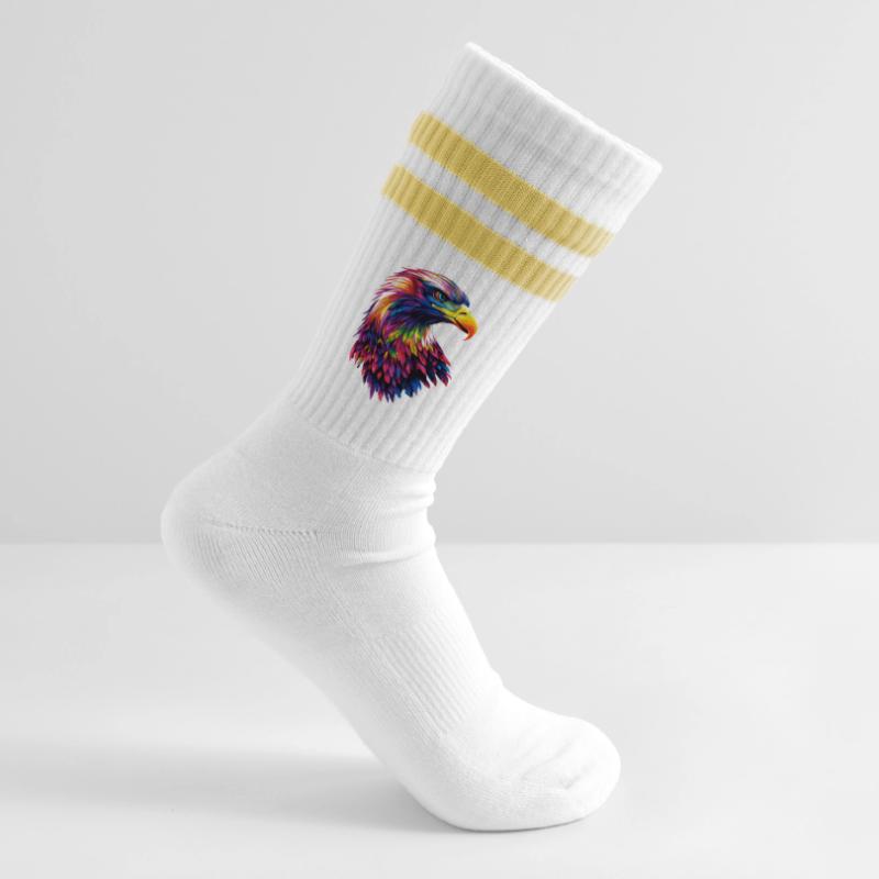 Eagle Bald Eagle Golden Eagle White-tailed Eagle Striped tennis socks