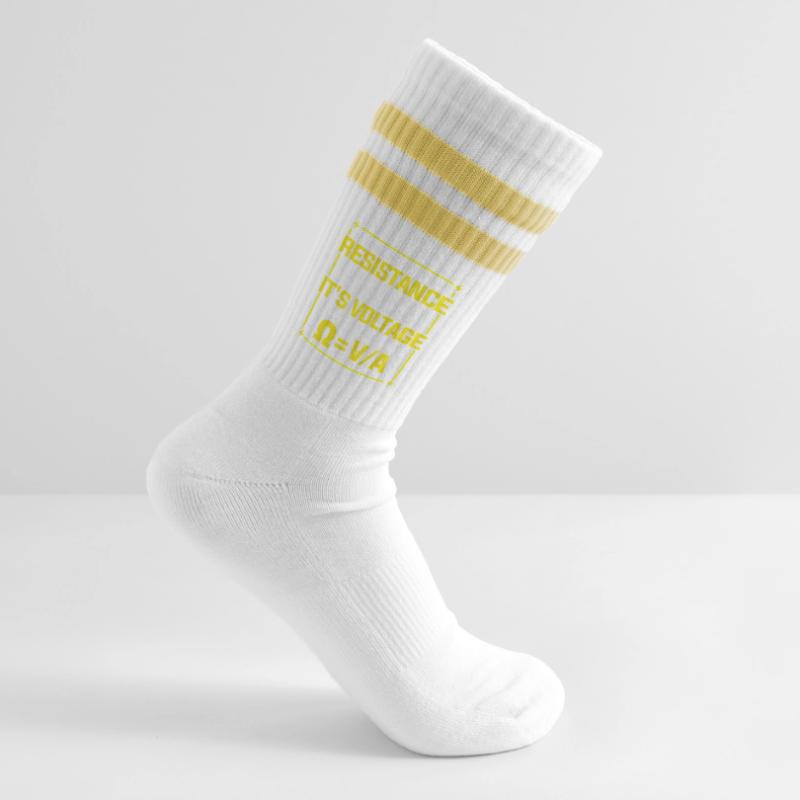 Physics Physicist Physics Student Physics Teacher Striped tennis socks