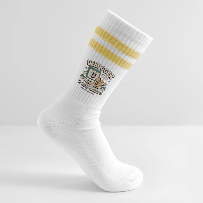 Debugger of both worlds | Debugging Dev Striped tennis socks