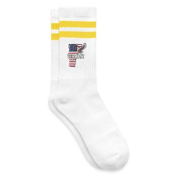 Carte des États-Unis du Vermont Souvenir - Chaussettes de tennis - blanc/jaune - Droite