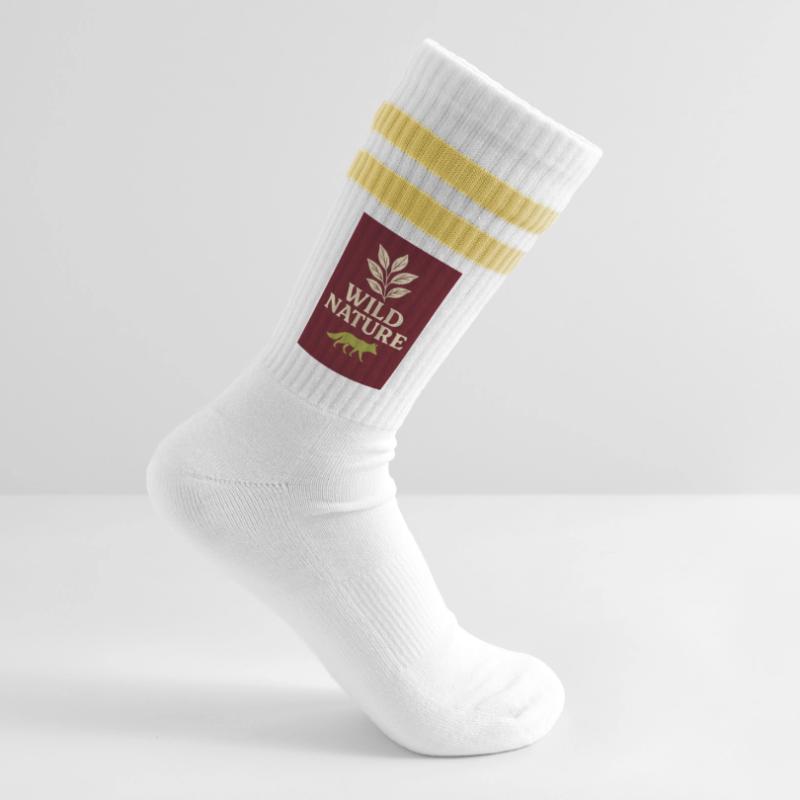 903E7BB2-E856-41AA-A23F-B3E2B4698455 Gestreifte Tennissocken