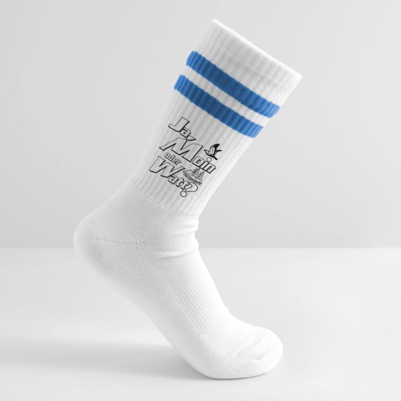 Ja Moin oder Watt? Chaussettes de tennis