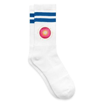 Pardon de la lumière de la création - Sonja Ariel von Staden - Chaussettes de tennis - blanc/bleu - Droite