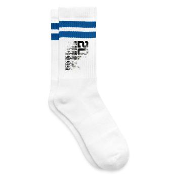 6 YEARS LIMITED EDITION 2020 6TH BIRTHDAY - Striped tennis socks - white/blue - Right