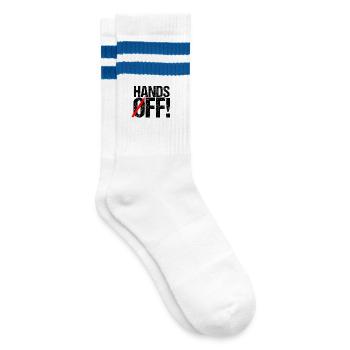 Pas les mains sur le Groenland - Chaussettes de tennis - blanc/bleu - Droite