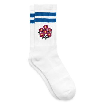 Mother's Day Gift Mother's Day Gift Idea - Striped tennis socks - white/blue - Right