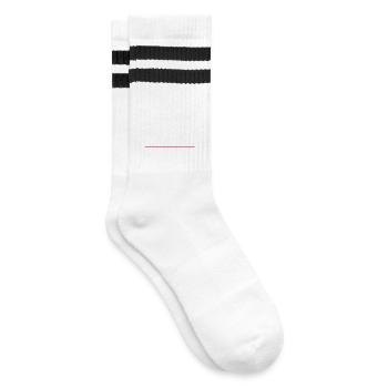 T-shirt féministe humoristique à message engagé - Chaussettes de tennis - blanc/noir - Droite