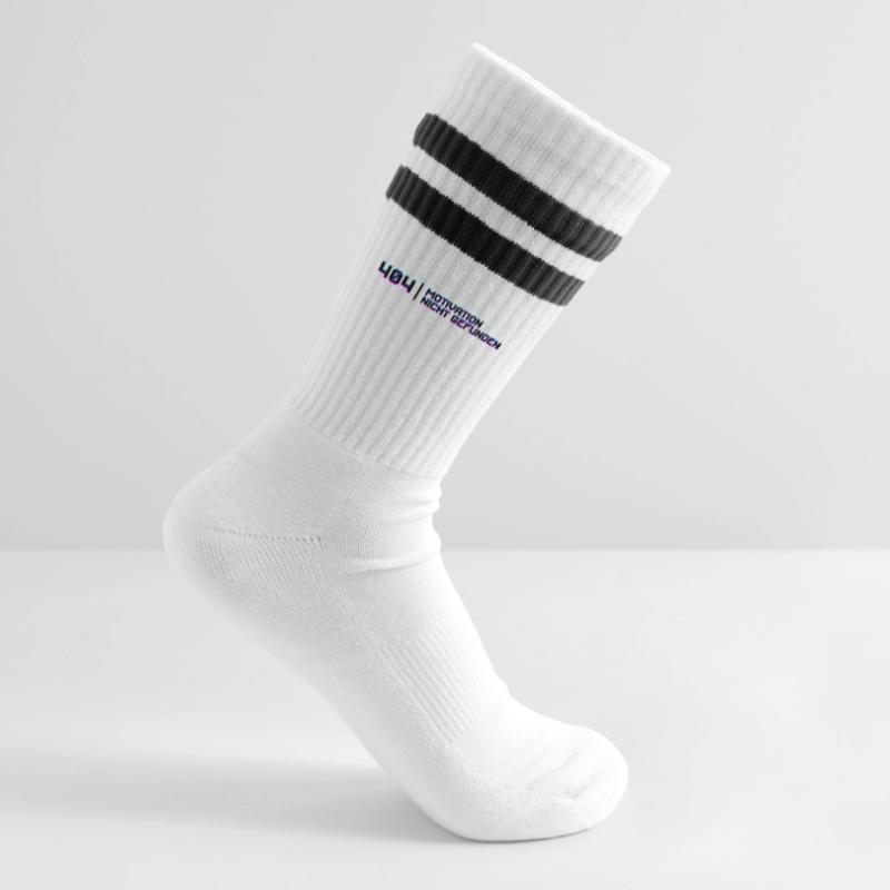 Déclaration de débogage du code développeur Entwickler Dev Chaussettes de tennis