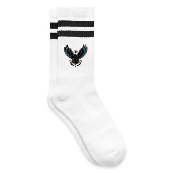 Aigle - Chaussettes de tennis - blanc/noir - Droite