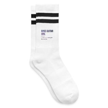 guitare basse - Chaussettes de tennis - blanc/noir - Droite