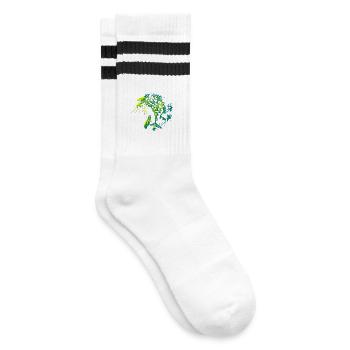Panthère Stylée - Chaussettes de tennis - blanc/noir - Droite
