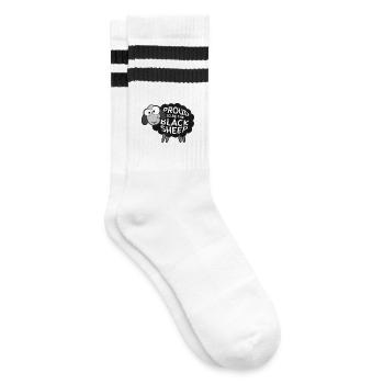 Fière d’être la brebis noire Mouton drôle Extérieur - Chaussettes de tennis - blanc/noir - Droite