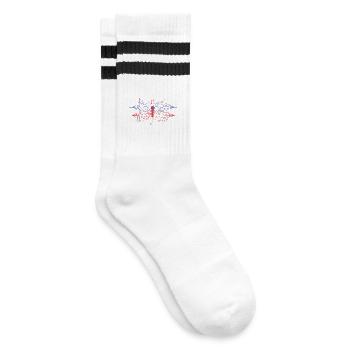 J’adore la musique - Chaussettes de tennis - blanc/noir - Droite