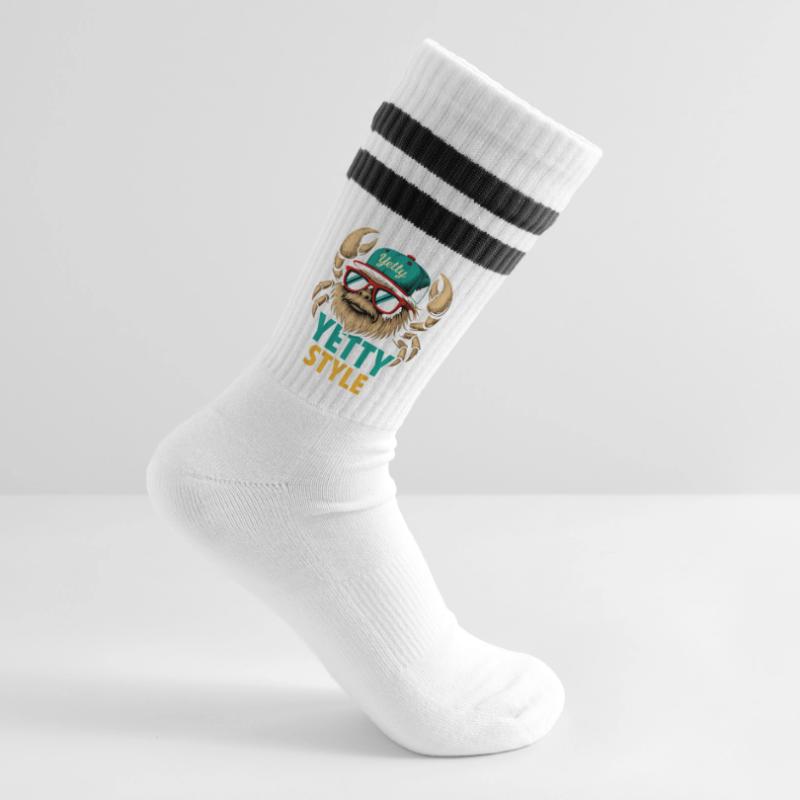 Graphisme Yeti Style Yetty Chaussettes de tennis