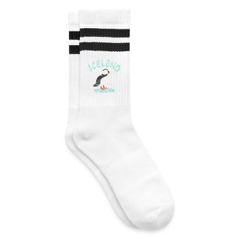 Les plongeurs de perroquet islandais - Chaussettes de tennis - blanc/noir - Droite