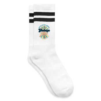 Année de naissance 1967 Anniversaire Vintage - Chaussettes de tennis - blanc/noir - Droite
