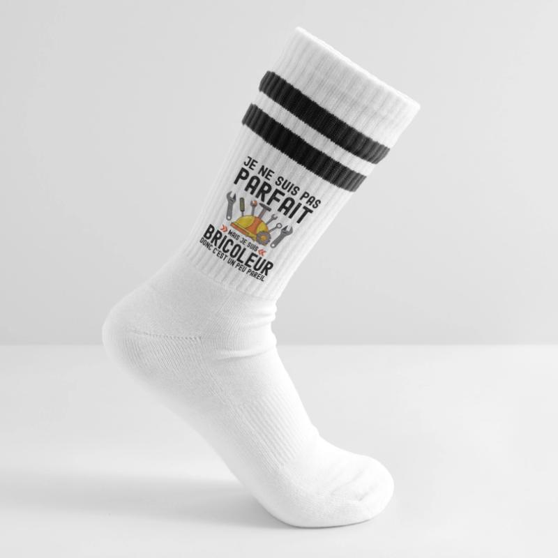 Humour Bricoleur Autodérision Chaussettes de tennis
