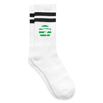 Gymnaste Gymnastique Club de gymnastique Gymnastique Gymnastique - Chaussettes de tennis - blanc/noir - Droite