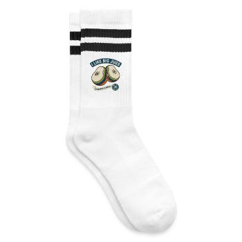 I Like Big Jugs Rock Climbing Bouldering Design - Striped tennis socks - white/black - Right