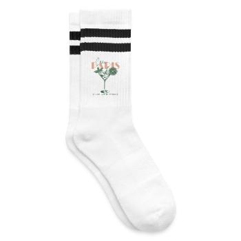 France Paris City Break Voyage Girls - Chaussettes de tennis - blanc/noir - Droite
