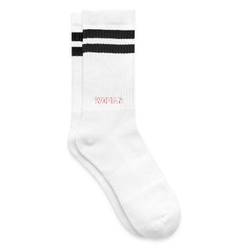 Prise par une femme fantastique Griffe - Chaussettes de tennis - blanc/noir - Droite