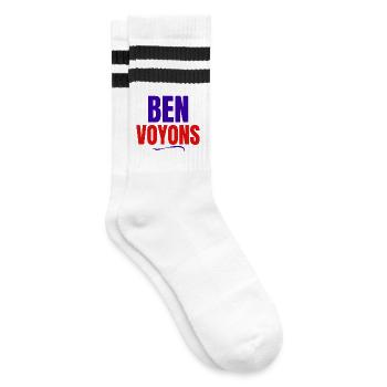 ben voyons, génération Z - Chaussettes de tennis - blanc/noir - Droite