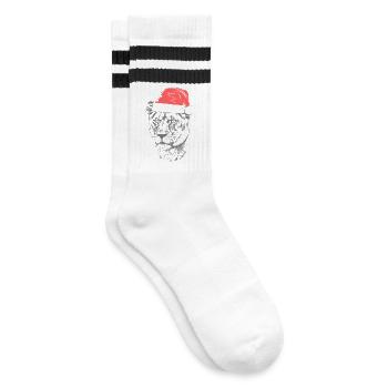 Chapeau de Noël Lionne - Chaussettes de tennis - blanc/noir - Droite