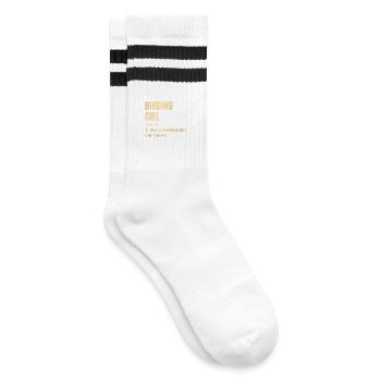 Oiseaux - Chaussettes de tennis - blanc/noir - Droite
