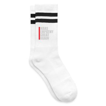 Rendre l’empathie grande à nouveau Déclaration politique Espoir - Chaussettes de tennis - blanc/noir - Droite