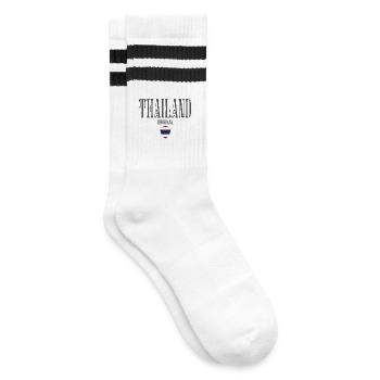 Originaire de Thaïlande, né en Thaïlande - Chaussettes de tennis - blanc/noir - Droite