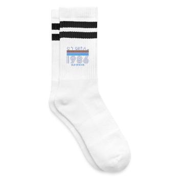 ORIGINAL 1986 OLD SCHOOL 40th Birthday - Striped tennis socks - white/black - Right