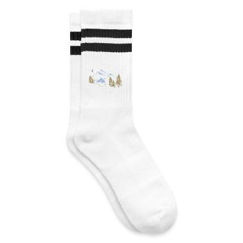 Scène du camping nocturne en montagne - Chaussettes de tennis - blanc/noir - Droite