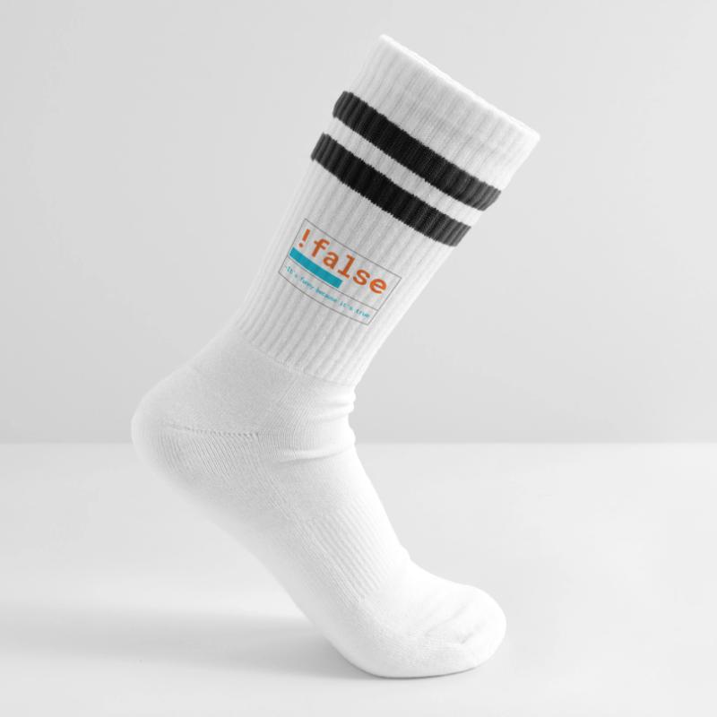Logica du programmeur : C’est drôle parce que c’est vrai Chaussettes de tennis