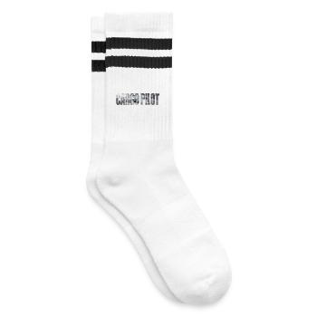 Cargo pilot C-130 - Gestreifte Tennissocken - Weiß/Schwarz - Rechts