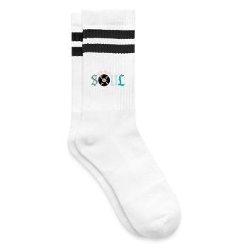 Vinyle de musique soul du Nord - Chaussettes de tennis - blanc/noir - Droite