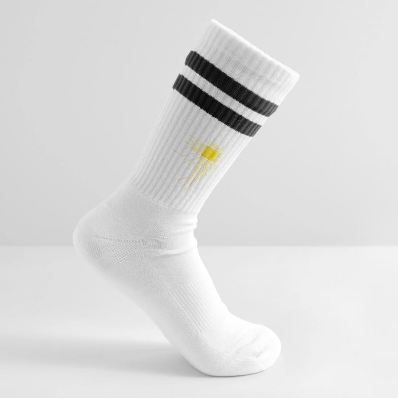 platine Core cpu Computer Nerd Programmierer admin Gestreifte Tennissocken