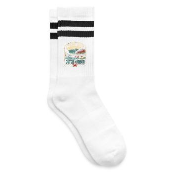 Crabe royal d’Alaska tout droit sorti de Dutch Harbor - Chaussettes de tennis - blanc/noir - Droite