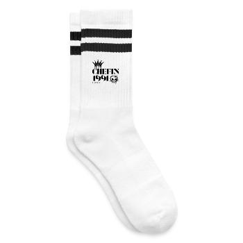 Édition Chefin 1991 Power Woman 34 ans - Chaussettes de tennis - blanc/noir - Droite
