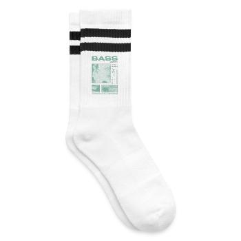 Bassiste amateur de basse Streetwear - Chaussettes de tennis - blanc/noir - Droite