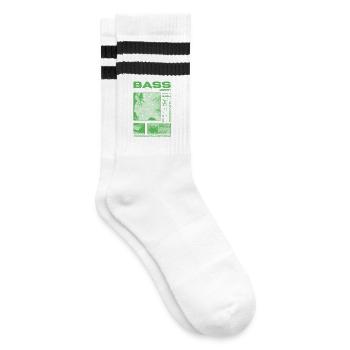 Bassiste amateur de basse Streetwear - Chaussettes de tennis - blanc/noir - Droite
