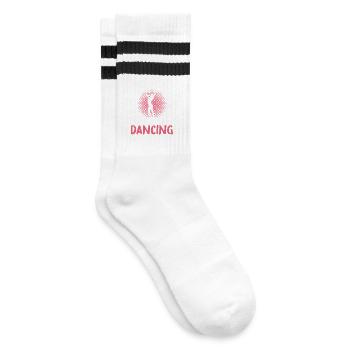 Une seule fille aime danser - Chaussettes de tennis - blanc/noir - Droite