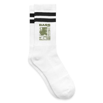 Bassiste amateur de basse Streetwear - Chaussettes de tennis - blanc/noir - Droite