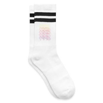 1996 Cadeau Anniversaire Rétro Futuriste Vintage - Chaussettes de tennis - blanc/noir - Droite