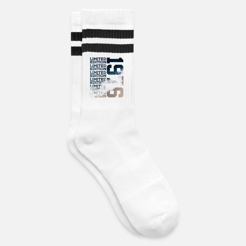 ÉDITION LIMITÉE 1976 50 ANS 50E ANNIVERSAIRE - Chaussettes de tennis - blanc/noir