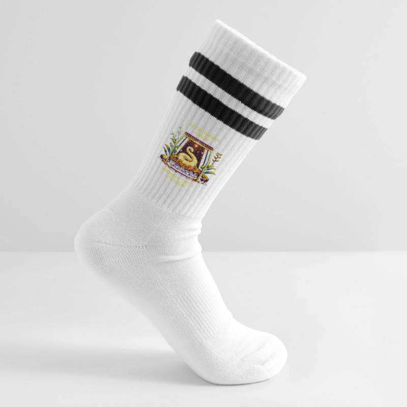 Legendärer Fund: Banana Königspython | Python Gestreifte Tennissocken